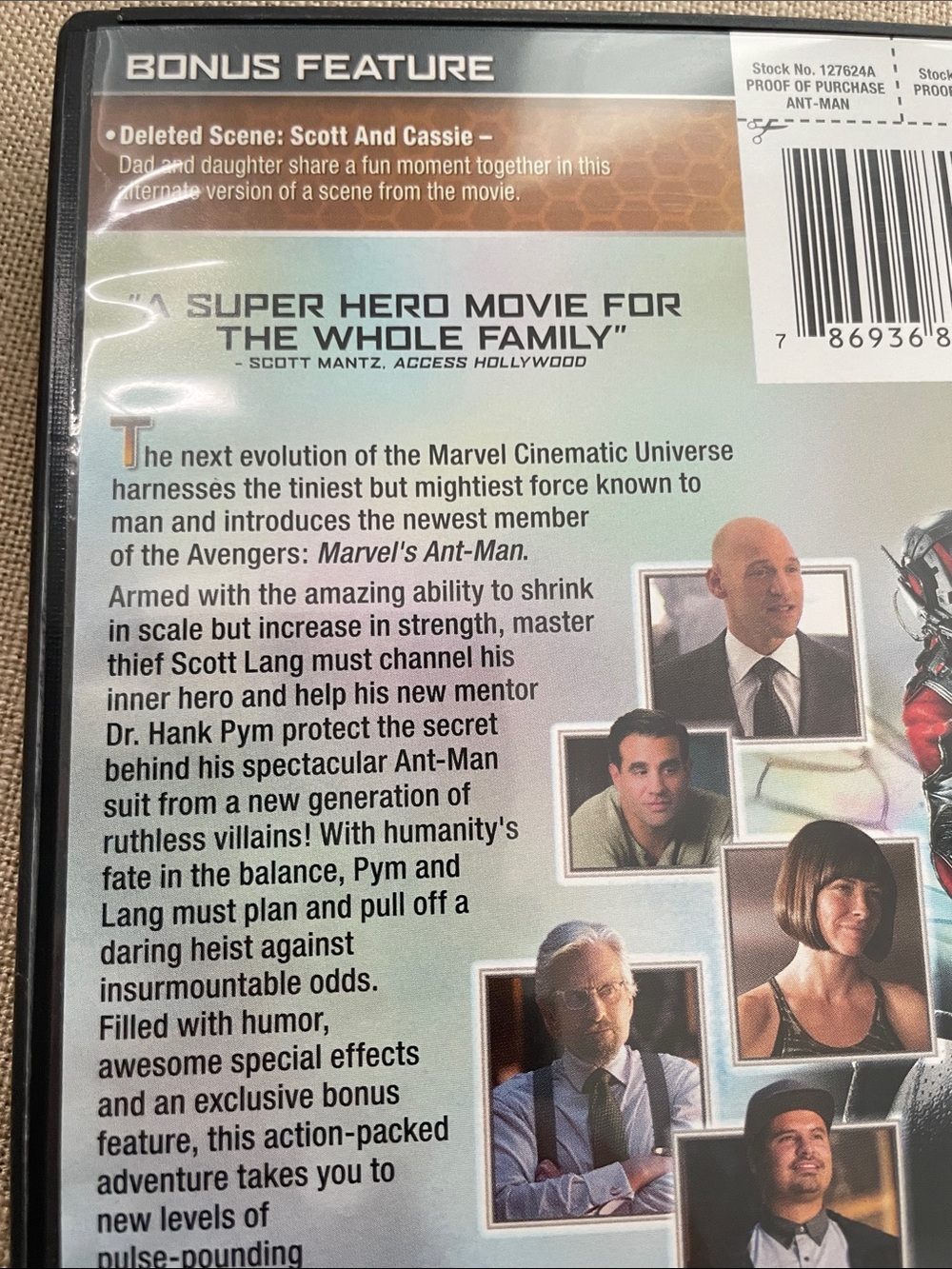 Marvel Ant-Man DVD 2015 - Picture 10 of 11